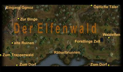 Karte Elfenwald